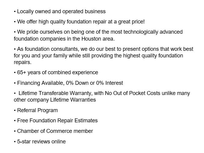 Pearland Concrete Repair and Leveling Pearland Concrete Repair and